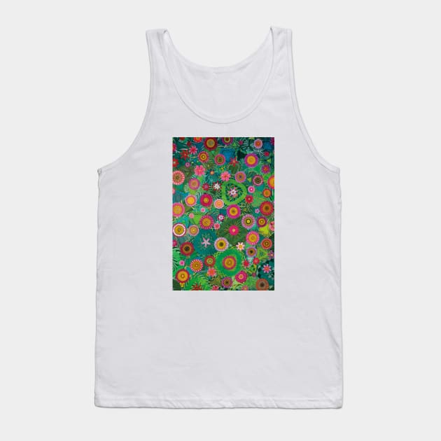 Lily of the valley Tank Top by RachelEDesigns